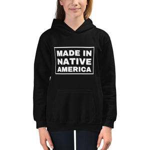 Made in Native America - White | Youth Hoodie