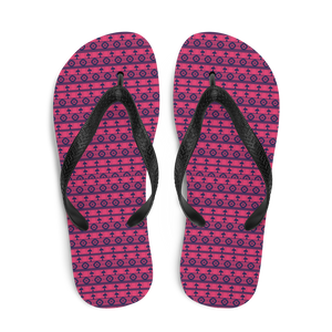 Southwest - Dark Pink/Purple | Flip Flops