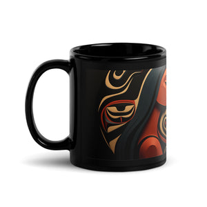 Two Spirited | Black Glossy Mug