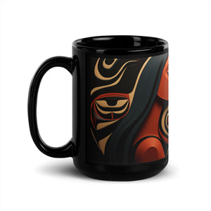 Two Spirited | Black Glossy Mug