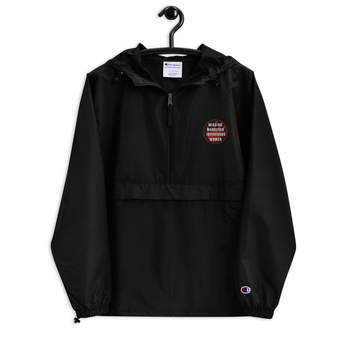 MMIW with a Circle/Red Hand | Champion Packable Jacket