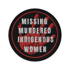 Missing Murdered Indigenous Women | Embroidered patches