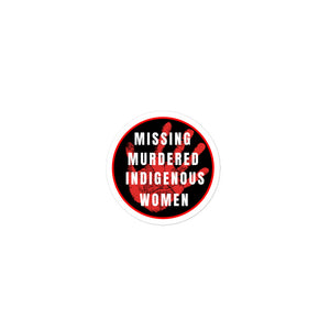 Missing Murdered Indigenous Women - MMIW | stickers