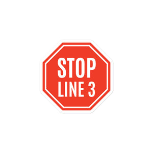 Stop Line 3 | Stickers