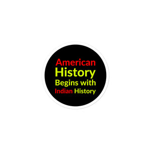 Begins with Indian History | Stickers