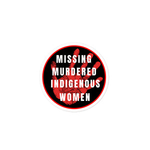 Missing Murdered Indigenous Women - MMIW | stickers