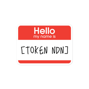 Token NDN | Sticker
