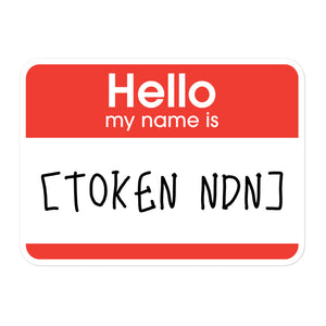 Token NDN | Sticker
