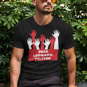 Free Leonard Peltier - Hands | Premium Tee