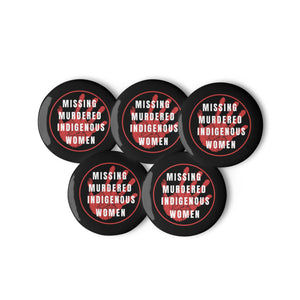 MMIW - Set of pin buttons