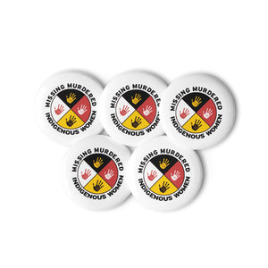 MMIW - Set of pin buttons