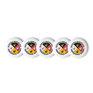MMIW - Set of pin buttons
