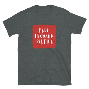 Free Leonard Peltier - Red Block | Lightweight Tee