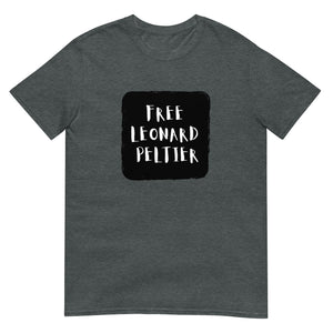 Free Leonard Peltier - Black Block | Lightweight Tee