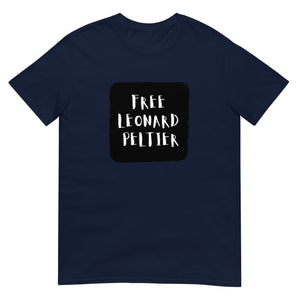 Free Leonard Peltier - Black Block | Lightweight Tee