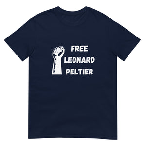 Free Leonard Peltier - fist | Lightweight Tee
