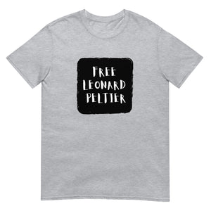 Free Leonard Peltier - Black Block | Lightweight Tee