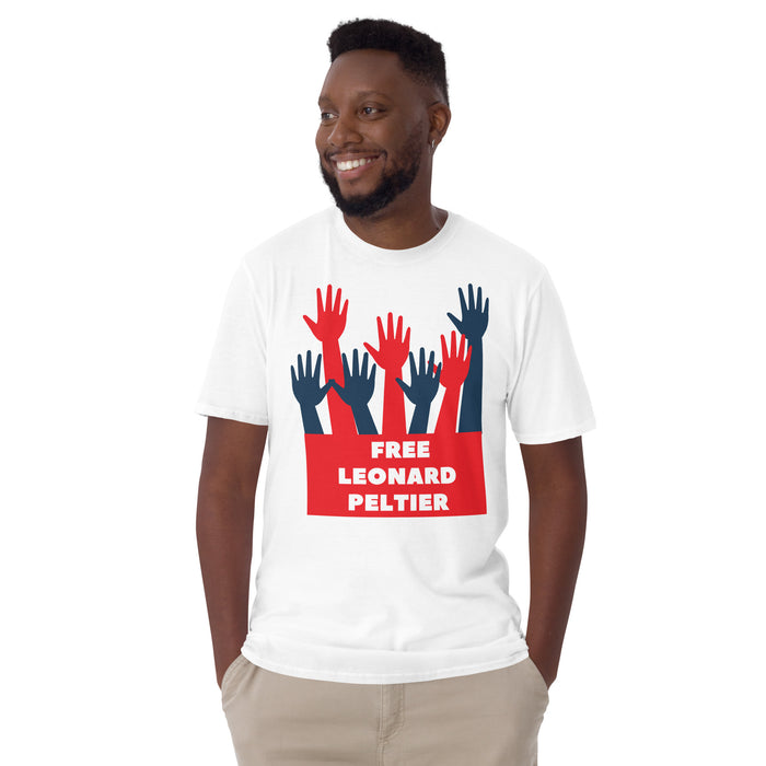 Free Leonard Peltier - Supporting Hands | Lightweight Tee