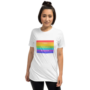 Free Leonard Peltier - Rainbow Block | Lightweight Tee