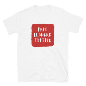 Free Leonard Peltier - Red Block | Lightweight Tee