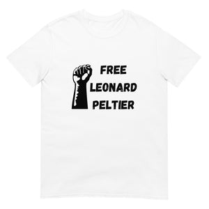 Free Leonard Peltier - fist | Lightweight Tee