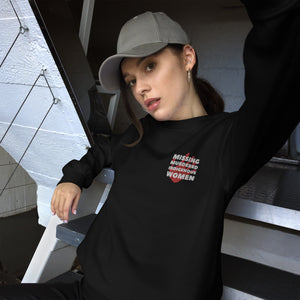MMIW with hand - Embroidery | |Sweatshirt