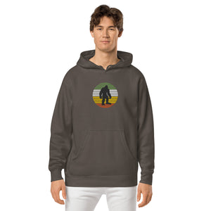 Retro Sasquatch | Pigment-dyed hoodie