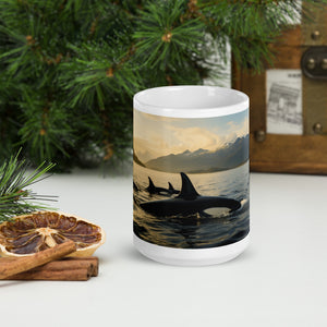 Black Fish Counsel | White Glossy Mug