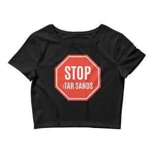 Stop the Tar Sands | Crop Tee