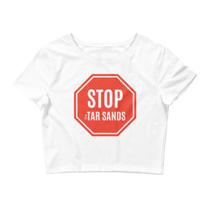 Stop the Tar Sands | Crop Tee