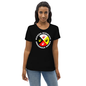 MMIW - Hands Encircled | Women's fitted eco tee