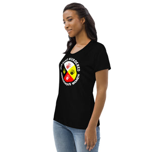 MMIW - Hands Encircled | Women's fitted eco tee