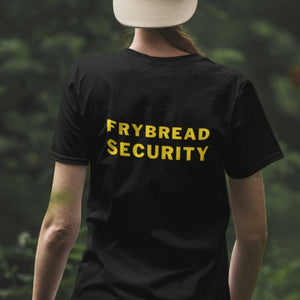 Fry Bread Security - Badge on Back | Lightweight Tee