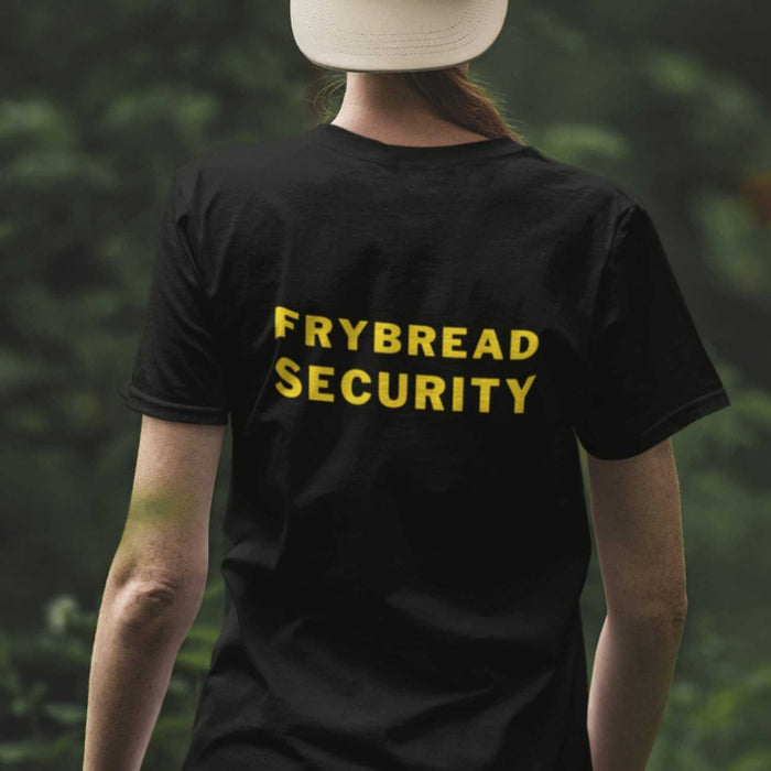 Fry Bread Security - Badge on Back | Lightweight Tee