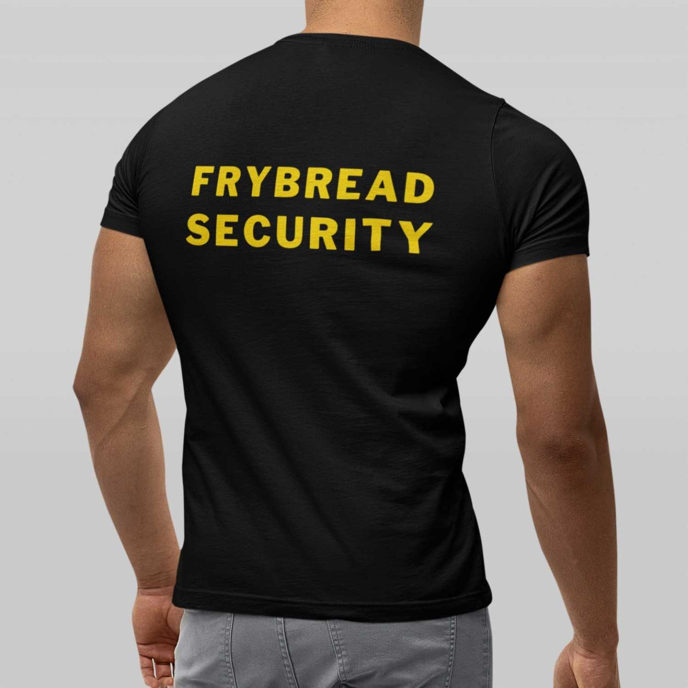 Fry Merchandise Fry Bread Security - Badge on Back | Lightweight Tee – Native American ...