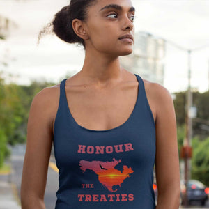 Honour The Treaties | Racerback Tank Top