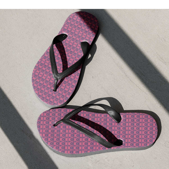Southwest - Dark Pink/Purple | Flip Flops