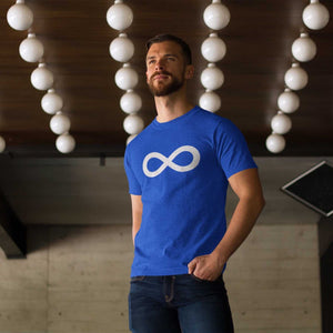 Infinity - Metis Symbol - Blue | Soft & Light T-Shirt