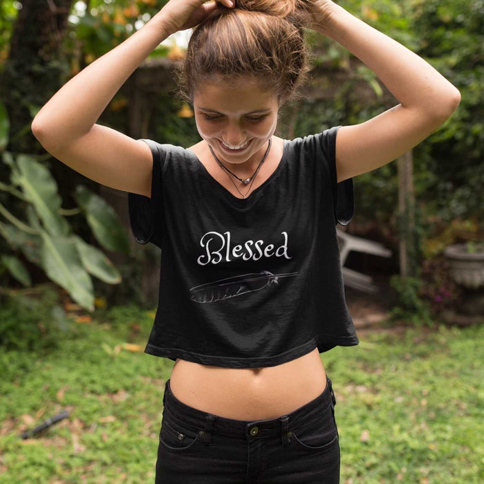 Blessed | Crop Top
