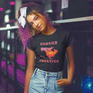 Honour The Treaties | Fitted Tee