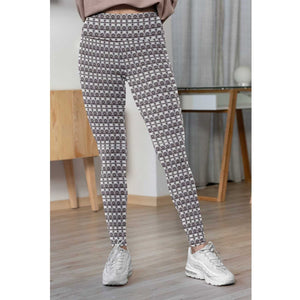 Southwest - Black/White | Yoga Leggings