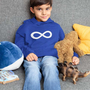 Infinity - Metis Symbol - Blue | Youth Hoodie