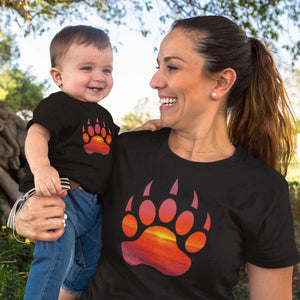 Bear Paw - Sunset | Toddler Tee