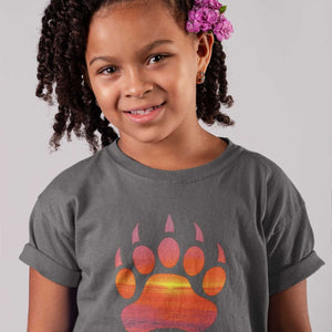 Bear Paw - Sunset | Youth T-Shirt