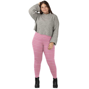 Southwest - Pink | Plus Size Leggings