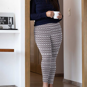 Southwest - Black/White | Plus Size Leggings