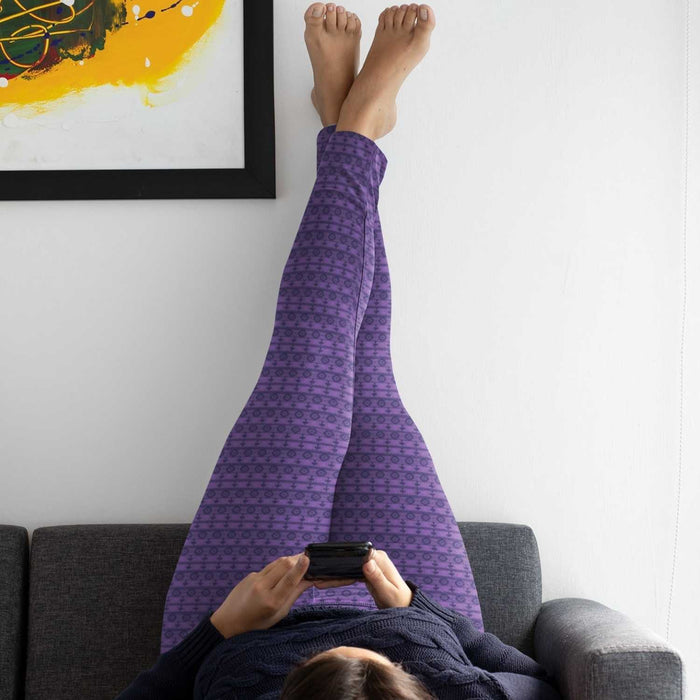 Southwest - Purple | Plus Size Leggings