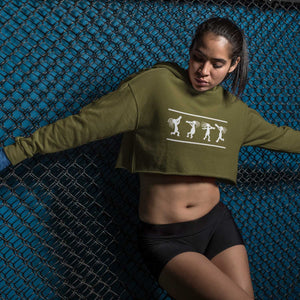 Kokopelli Dance | Crop Hoodie