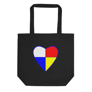 Native Heart - Blue - Eco Friendly | Tote Bag