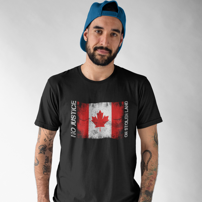No Justice on Stolen Land | Lightweight Tee
